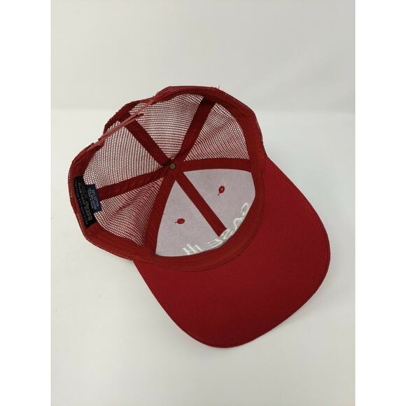 Case International Harvester IH Koenig Baseball Hat Cap Snapback Meshback Red - Picture 9 of 11